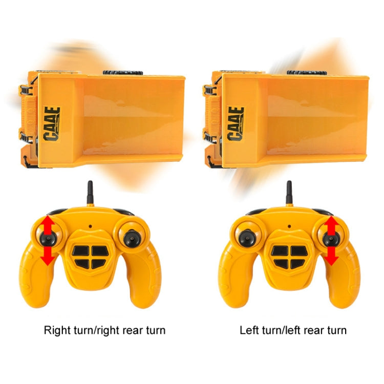 2.4G RC Dumper Truck Simulation Engineering Vehicle Model Children Electrical RC Truck Toy