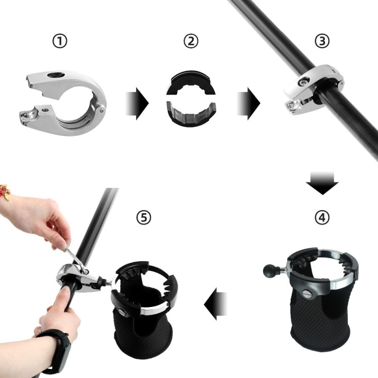 Motorcycle Handlebar Cup Holder Modification Accessories For Harley Davidson