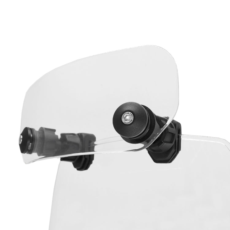 Motorcycle Modification Heightened Adjustable Windshield