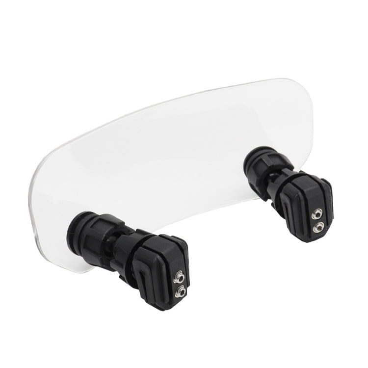 Motorcycle Modification Heightened Adjustable Windshield