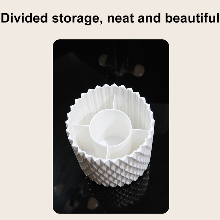 Large-capacity Rotating Cosmetics Storage Box Makeup Brush Storage Tube