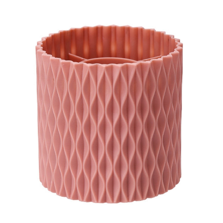 Desktop Rotating Makeup Brush Storage Box Multifunctional Office Pen Holder