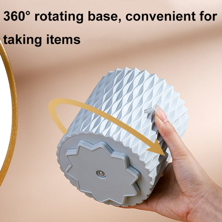 Desktop Rotating Makeup Brush Storage Box Multifunctional Office Pen Holder