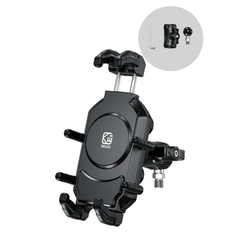 Kewig Motorcycle Octopus Holder Anti-Theft Motorcycle Cell Phone Mounts