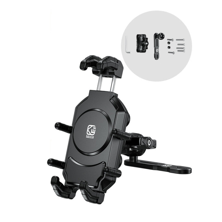 Kewig Motorcycle Octopus Holder Anti-Theft Motorcycle Cell Phone Mounts