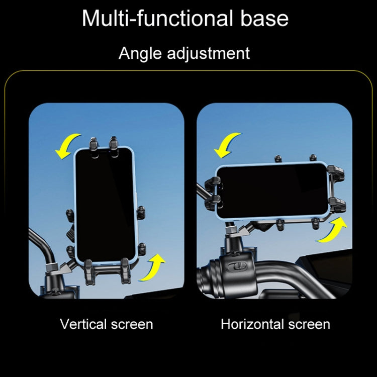Kewig Motorcycle Octopus Holder Anti-Theft Motorcycle Cell Phone Mounts