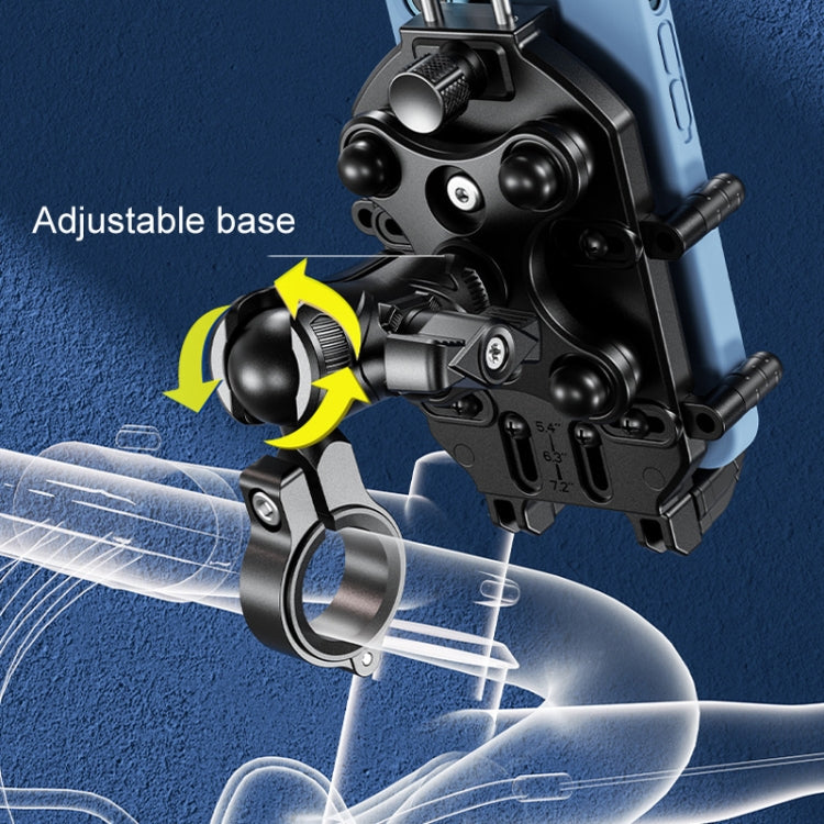 Kewig Motorcycle Octopus Holder Anti-Theft Motorcycle Cell Phone Mounts