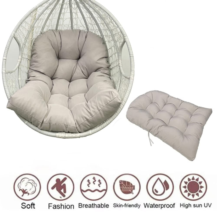 90x120cm Outdoor Waterproof Thickened Soft Hanging Basket Rattan Chair Cushion