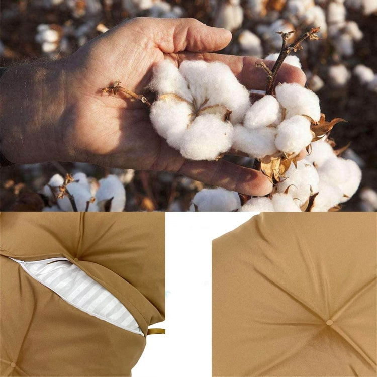90x120cm Outdoor Waterproof Thickened Soft Hanging Basket Rattan Chair Cushion