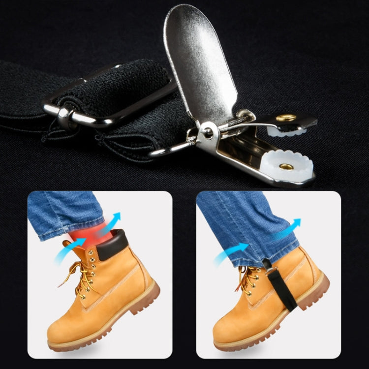 1pair Motorcycle Pant Leg Holder Multifunctional Portable Outdoor Riding Windproof Clip