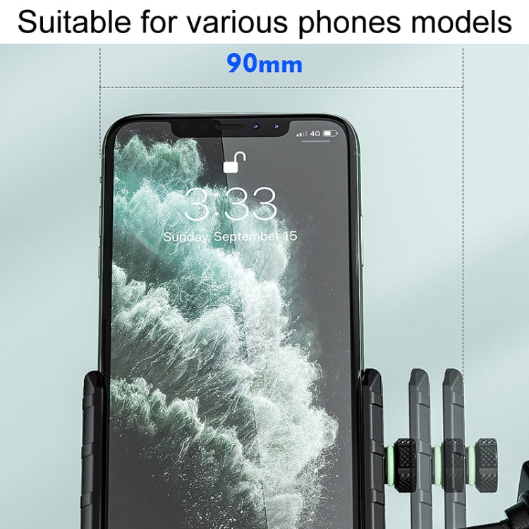 Kewig M8 Motorcycle Navigation Phone Holder Outdoor Riding Charging Bracket