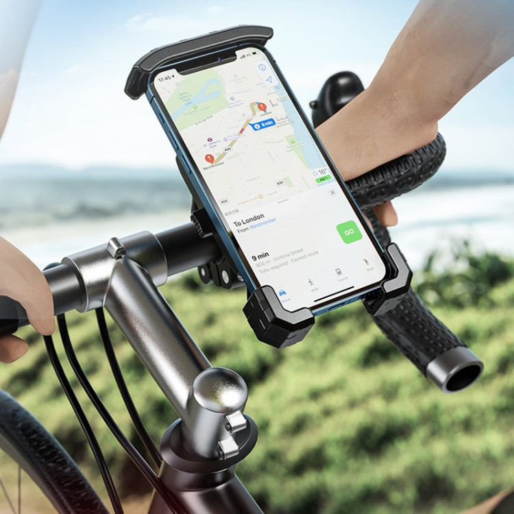 Kewig Motorcycle Heightened Navigation Bracket Outdoor Riding Anti-Theft Cell Phone Holder
