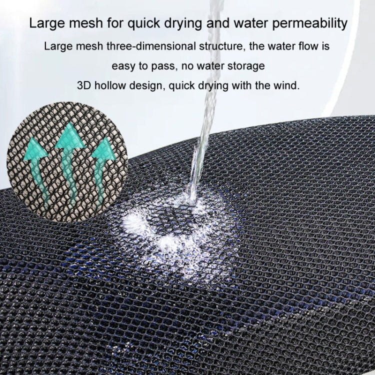 77x55cm Electrical Motorcycle Seat Cover Summer Breathable 3D Mesh Motorcycle Anti-Scald Cushion
