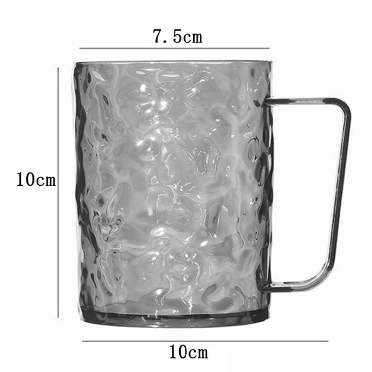 Transparent Water Ripple Mouthwash Cup Household Couple Toothbrush Cup