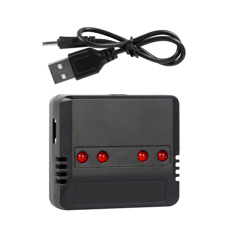 One To Four 3.7V Lithium Battery Aircraft USB Charger