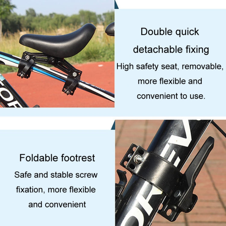 Bicycle Front Mounted Child Seat Kit Mountain Bike Baby Safety Seat