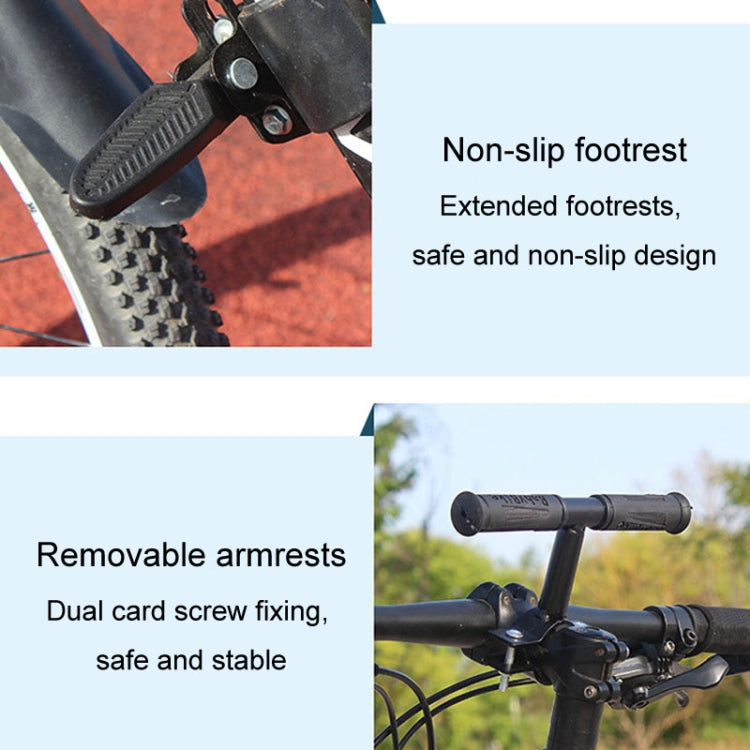 Bicycle Front Mounted Child Seat Kit Mountain Bike Baby Safety Seat