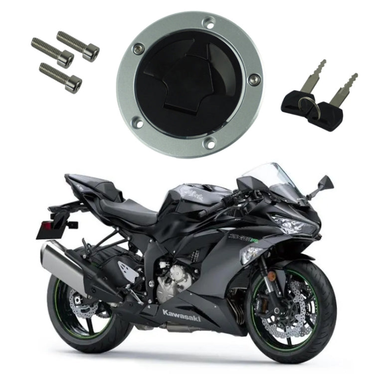 Motorcycle Fuel Tank Cap For Kawasaki ZX6R/ZX10R/ZX-14/Z1000/Z750