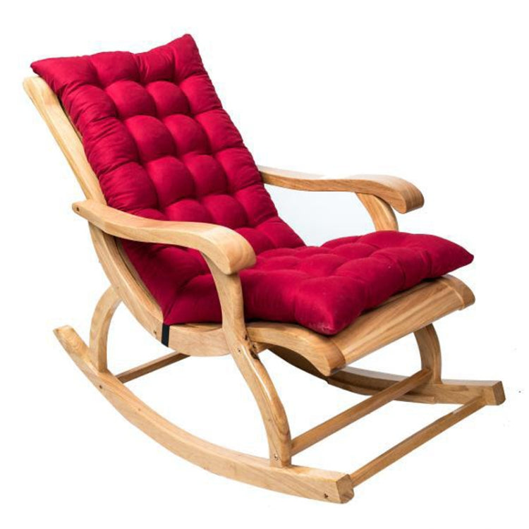 Home Soft Lounger Cushion Garden Fabric Backrest Rattan Chair Cushion