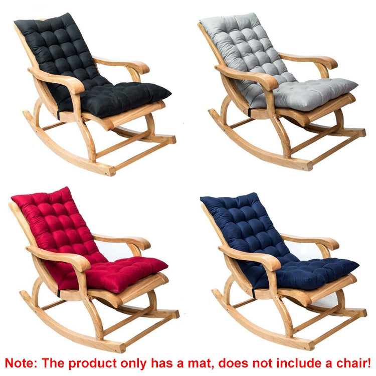 Home Soft Lounger Cushion Garden Fabric Backrest Rattan Chair Cushion