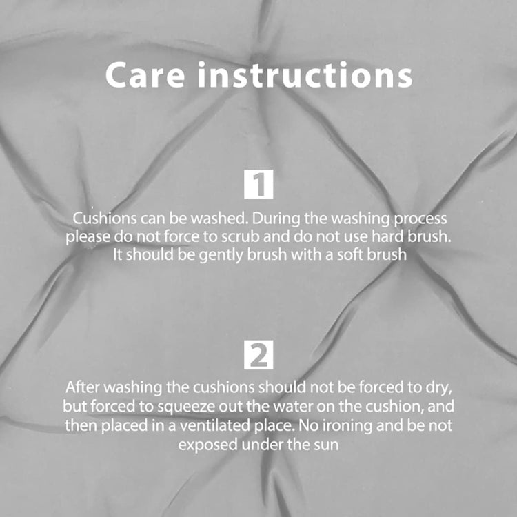 Home Soft Lounger Cushion Garden Fabric Backrest Rattan Chair Cushion