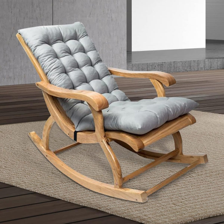 Home Soft Lounger Cushion Garden Fabric Backrest Rattan Chair Cushion