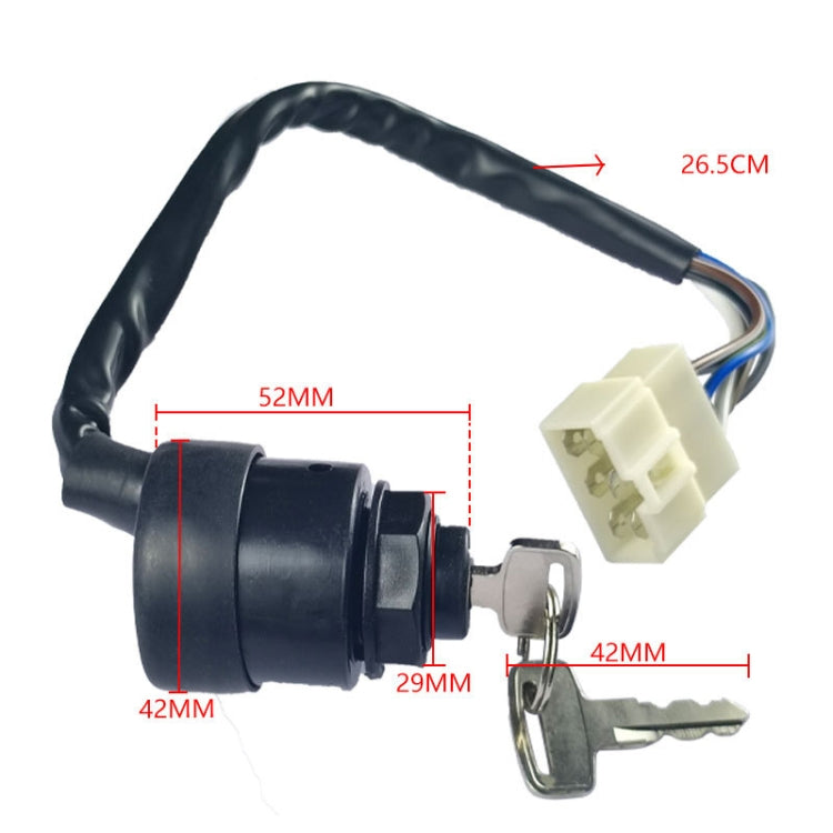 For Kawasaki ATV/UTV Starter Power Ignition Switch Key Lock