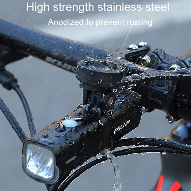 ESLNF Mountain Bike Yardstick Stand Lights Base Outdoor Riding Stainless Steel Stand