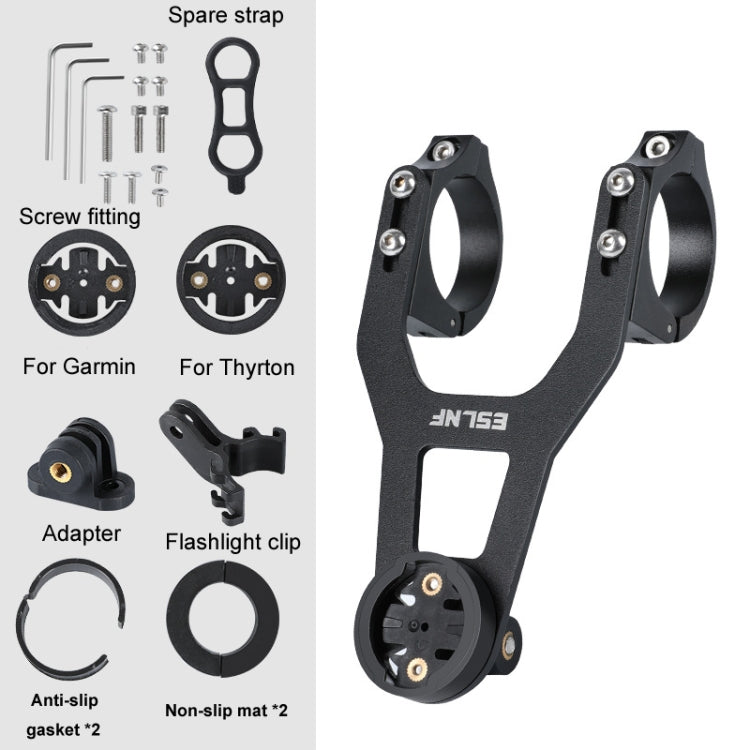 ESLNF Mountain Bike Yardstick Stand Lights Base Outdoor Riding Stainless Steel Stand