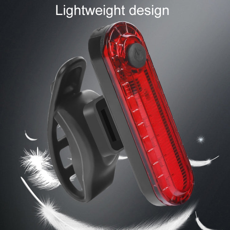 Mountain Bike Night Riding Warning Lamp Bicycle USB Charging Tail Light