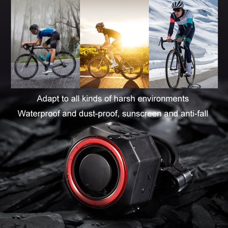 Bicycle Smart Taillight Anti-theft Alarm Brake Warning Light
