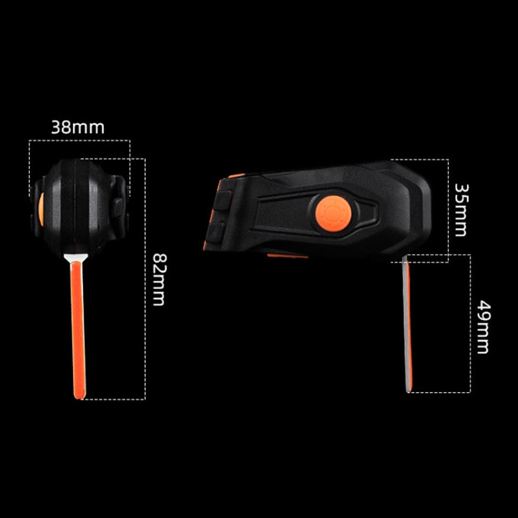 Bicycle Flowing Warning Tail Light Mountain Bike Night Riding Safety Indicator Light