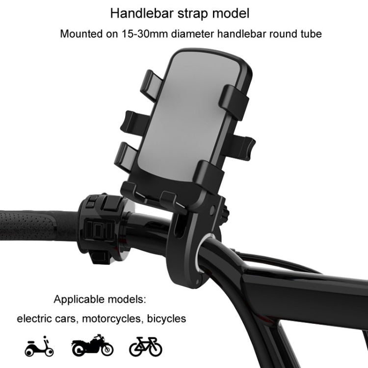 Mountain Road Bike Phone Holder Motorcycle Aluminum Alloy Riding Navigation Bracket