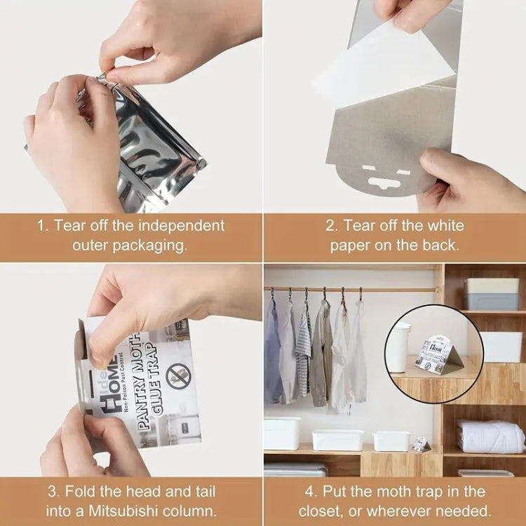 Moth Catcher Insect Trap Sticker