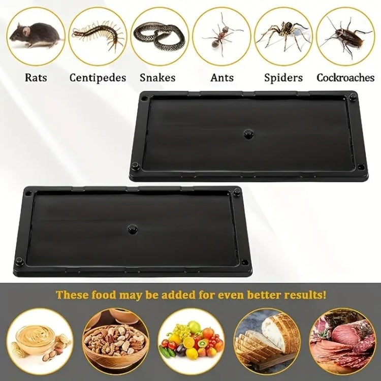6pcs /Set Plastic Sticky Mouse Board Rat-killing Sticker