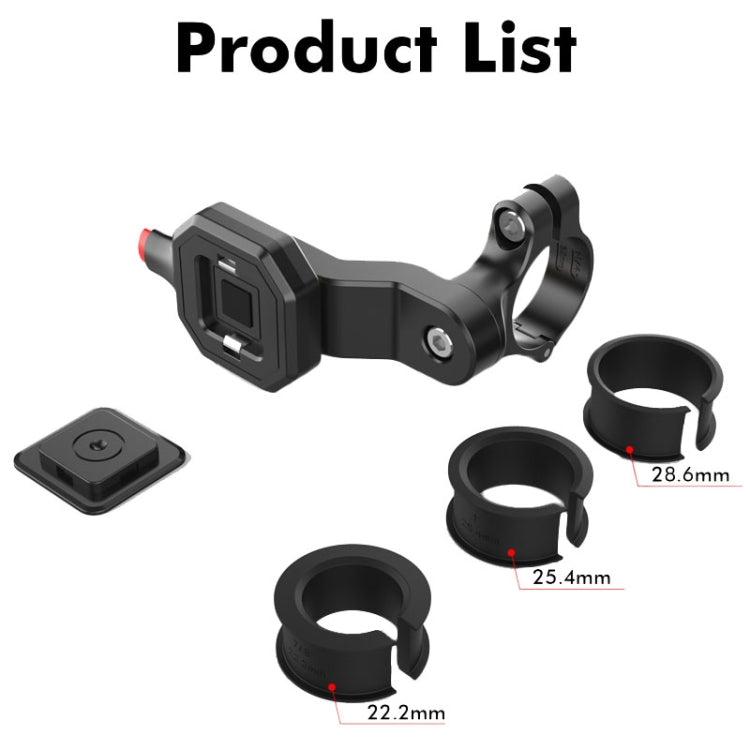 Bicycle Motorcycle Cell Phone Holder Rearview Mirror Handlebar Outdoor Riding Navigation Holder