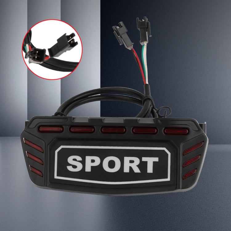 For KUGOO M5 AIMITE Electrical Scooter Rear Tail Light Brake Warning Lights