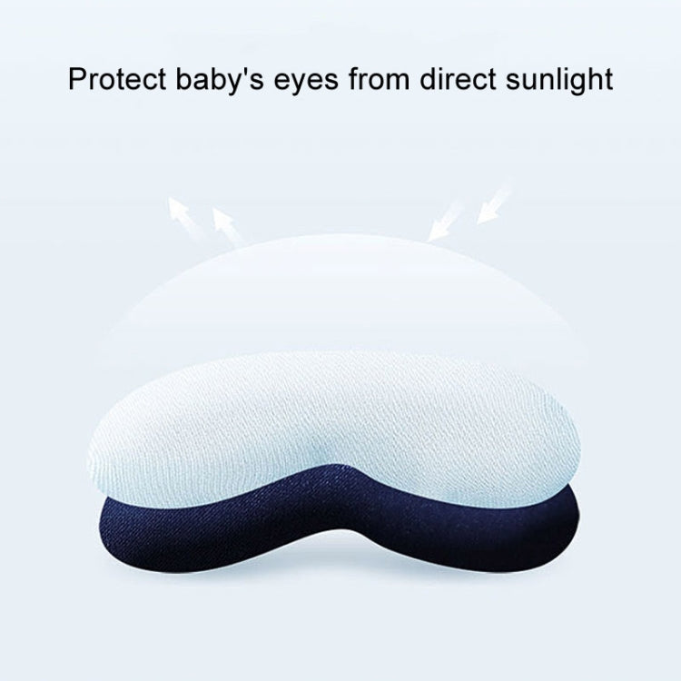 Baby Blackout Sun Eyeshade Baby UV Silk Mask