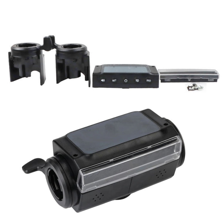 AIMITE For 8 inch KUGOO Electric Scooter Throttle Handle/Steering Handle/Display Screen Light Cover Set