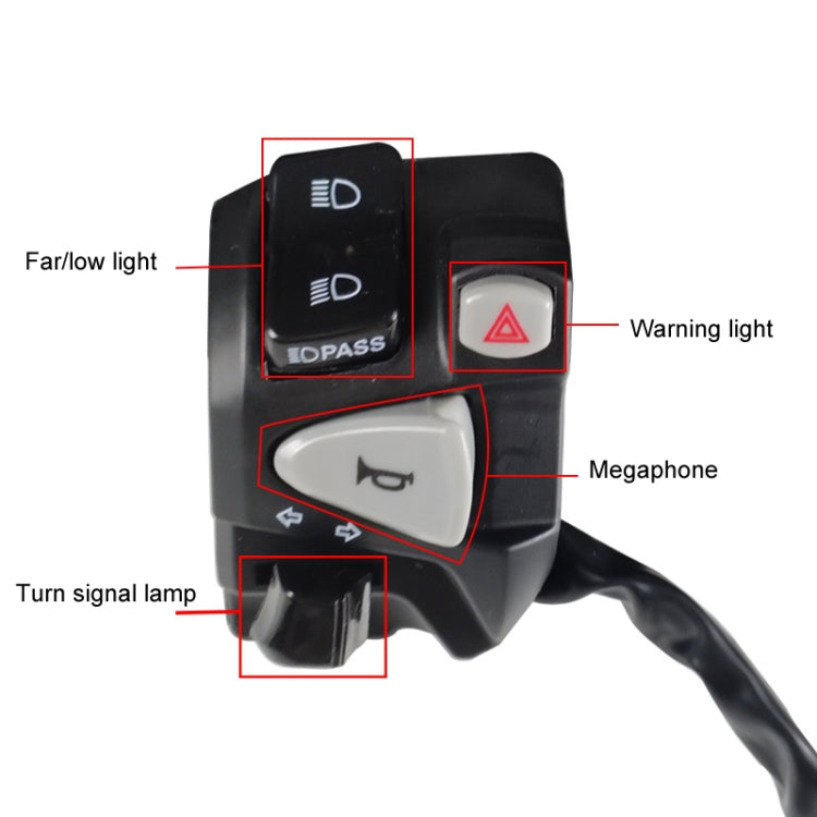For Honda Click150i Left Handlebar Turn Signal Motorcycle Switch Accessories
