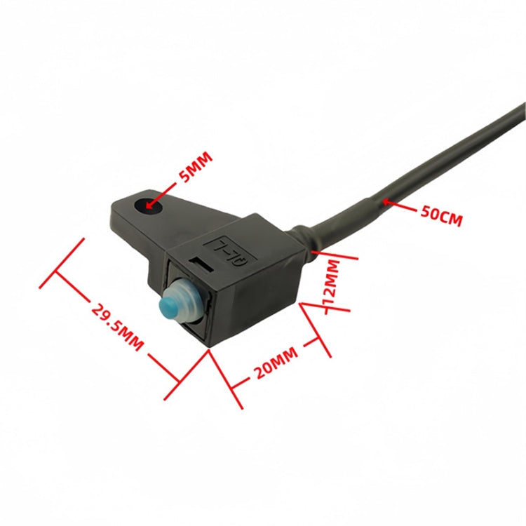 Motorcycle Electric Vehicle Brake Power-Off Switch Scooter Front Rear Disc Brake Switch With Wire