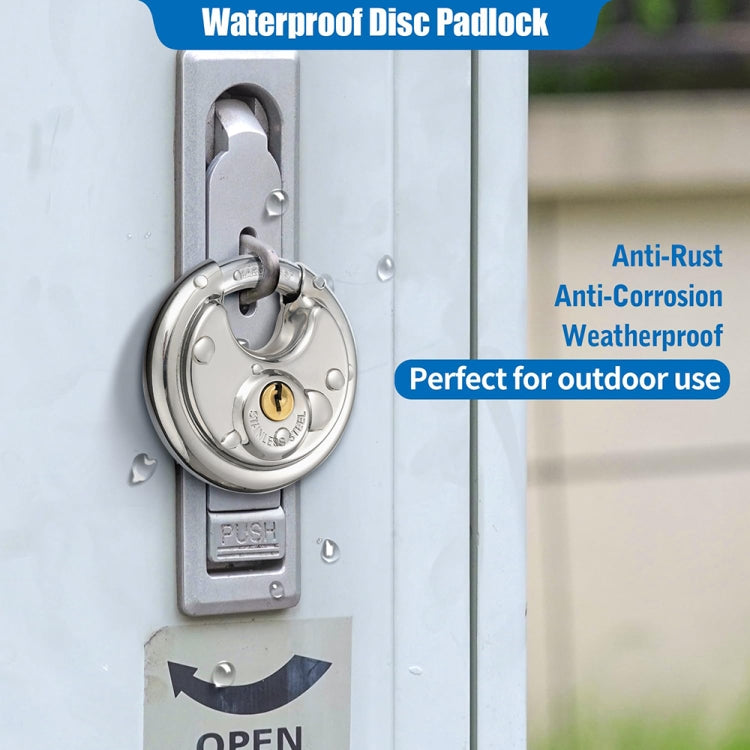 Household Anti-Theft Rust-Proof And Waterproof Pure Copper Core Round Padlock