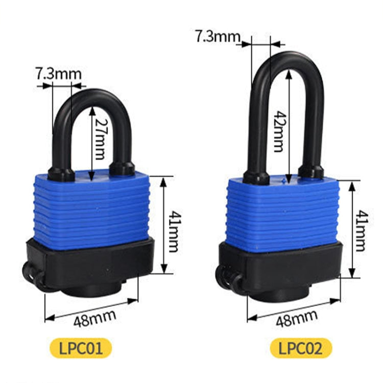 Industrial Safety Dustproof and Anti-theft Padlock Waterproof Insulation Lock