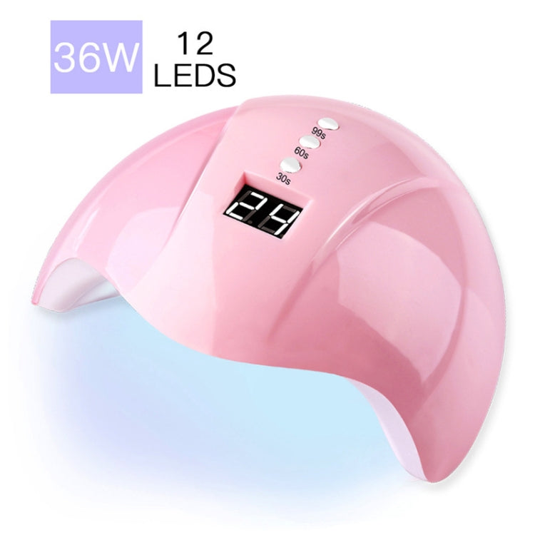 USB Plug-in Seashell Nail Lamp Mini UV Light Therapy Lamp Nail Polishers Stick Diamonds Tool Set