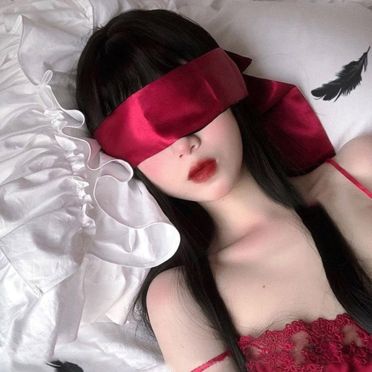 Ribbon Erotic Eye Mask Bondage Tie Up Toys