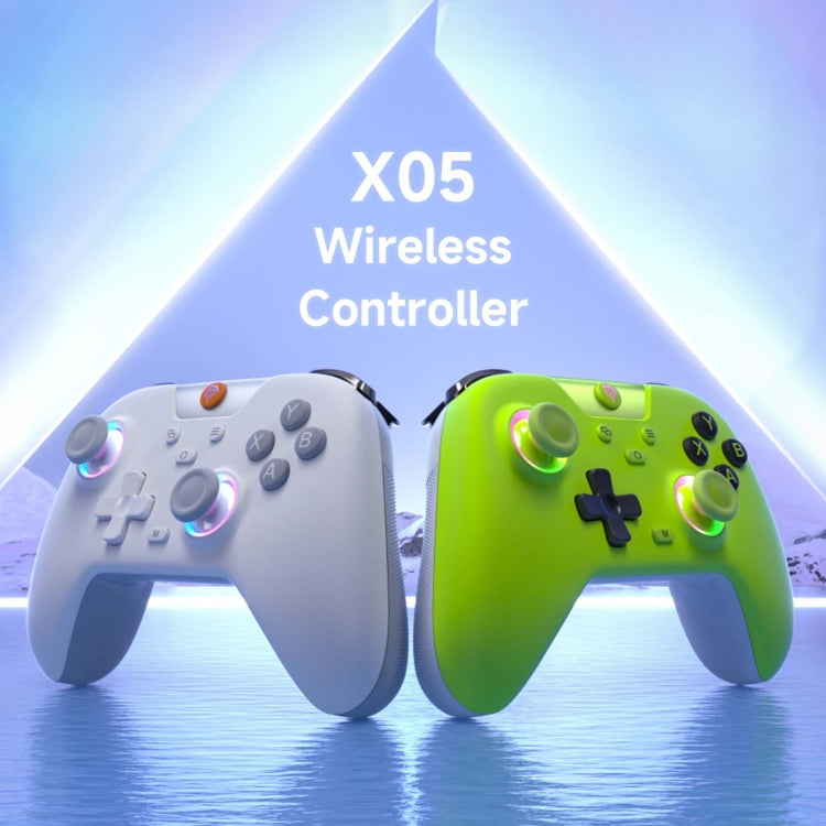 EasySMX X05 Wireless Gamepad Hall RGB Effect Controller For PC / Phone / Switch / Steam Deck