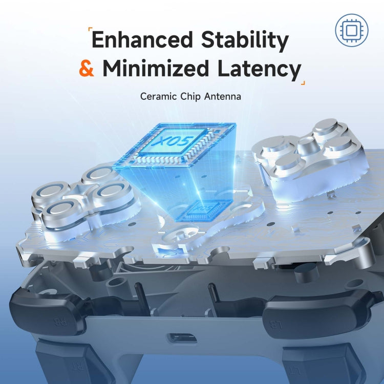 EasySMX X05 Wireless Gamepad Hall RGB Effect Controller For PC / Phone / Switch / Steam Deck