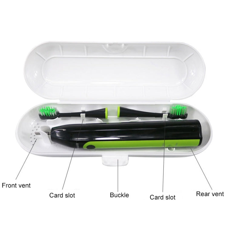 3 PCS Universal Sonic Electric Toothbrush Travel Portable Storage Box