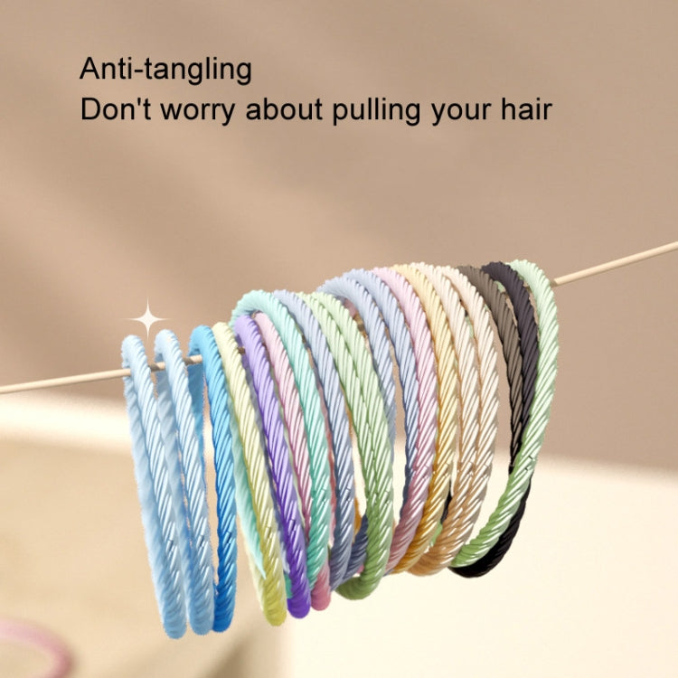 Allsmile 50pcs /Box Rubber Band Hair Circle Headband Girls Hair Tie Headwear