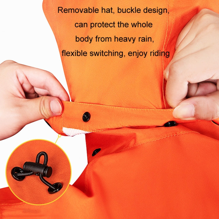 SULAITE Outdoor Motorcycle Riding Full Body Split Raincoat Suit